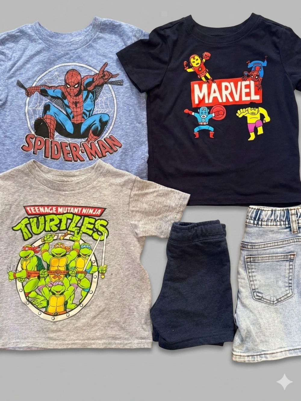 Marvel Superhero Bundle 5 Piece in 2T